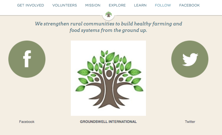 Grow Food Where People Live website Grow Food Where People Live website